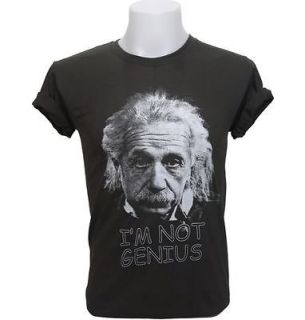 Albert Einstein Funny Tee T Shirt  Im not genius  Physic Relativity 
