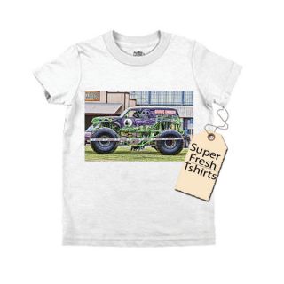 Grave Digger Monster Truck Poster T shirt #2