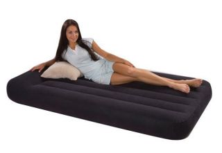   Classic Pillow Rest Airbed Air Mattress Bed w/ Built In Pump  66775E