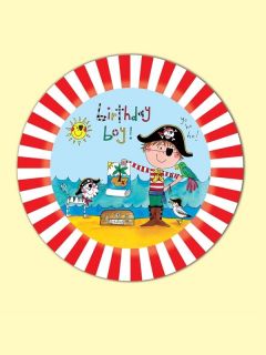 Luxury Childrens Pirate Party Kits Plates Cups Napkins Balloons 