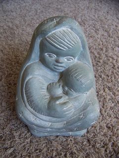 Isabel Bloom Mother and Child LARGE Statue Earlier Work Circa 1980s