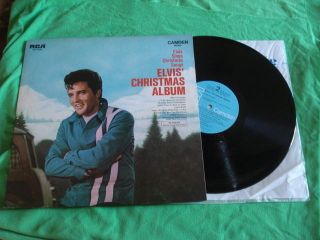ELVIS PRESLEY CHRISTMAS ALBUM MONO RCA CAMDEN 2428/1970