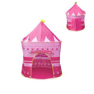   Hot Cute Kids Baby Children Portable Tent / House/ Hut Play Two Colors