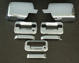 2004 2008 Ford F150 5D Chrome Door Handle Mirror Tailgate Covers B 