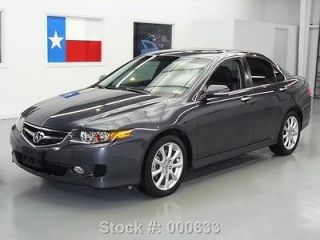Acura  TSX WE FINANCE 2007 ACURA TSX HTD LEATHER SUNROOF NAVIGATION 