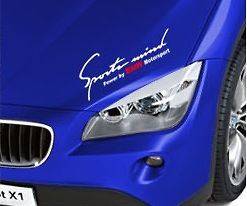 Sports Mind Power by M BMW Motorsport M3 M5 M6 Decal sticker emblem 