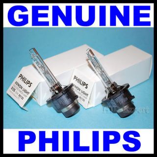 New PHILIPS D2S Xenon HID Bulbs 85122 OEM Headlight 35W