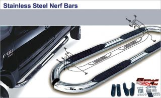 06 08 Audi Q7 S/S Nerf Bars (Fits Audi Q7)