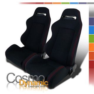  RED STITCH RACING SEATSNG SEATS for AUDI A3 A4 S3 S4 (Fits RX 7
