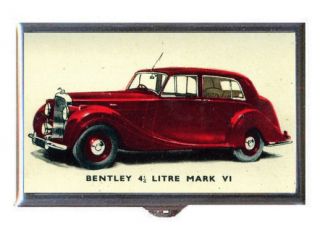 BENTLEY 1930s MARK VI 4.5 LITRE RETRO AD Guitar Pick or Pill Box USA 