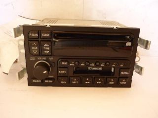 00 01 Buick LeSabre Radio Cd Cassette Player PB13L