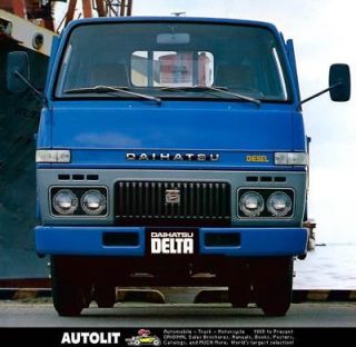1982 Daihatsu Delta Pickup Truck Factory Photo