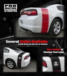 Dodge Charger Bumblebee Trunk Rear Stripes 2011 2012 2013 Decals Pro 