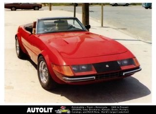 1986 Ferrari Daytona Spyder McBurnie Kit Car Photo