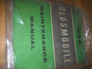 1958 Oldsmobile HEARSE Service Shop Repair Manual FACTORY BOOK 58
