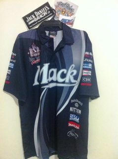 Gift pack   Mack Trucks Racing replica crew polo shirt+ 3 bonus 