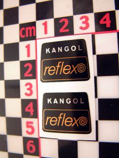 Kangol Reflex Inertia Reel Seatbelt Stickers   Mini Cooper TR6 Rolls 