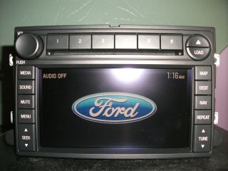 Ford Explorer factory GPS navigation 6 disc CD  radio 2007 7L2T 