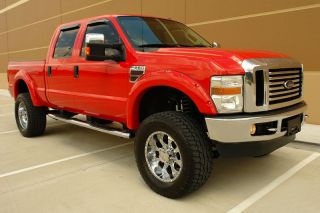 Ford  F 250 LARIAT CREW CAB 4X4 OFFROAD DIESEL SHORT BED 08 FORD F250 