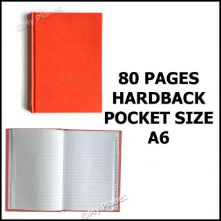   A6 80 PAGE POCKET RULED INDEXED NAME ADDRESS TELEPHONE BOOK *NEW