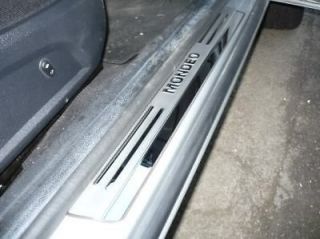 Ford Mondeo MK3 Door Sills Polished STEEL Sill Plates 
