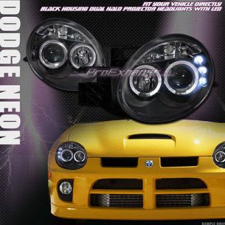  PROJECTOR HEAD LIGHTS LAMPS SIGNAL 03 05 DODGE NEON (Fits Dodge Neon