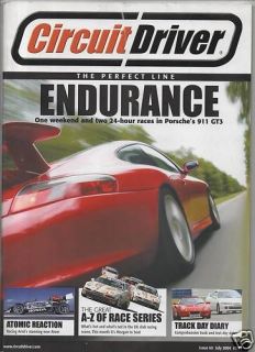 CIRCUIT DRIVER magazine 7/04 feat. Ariel Atom racer, Teeside Autodrome 