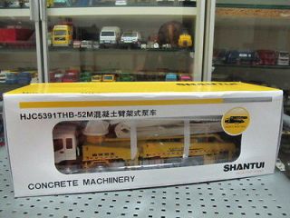 Isuzu Shantui Concrete pump truck 1/38 display model 