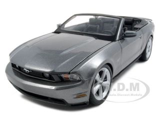 2010 FORD MUSTANG GT CONVERTIBLE GRAY 118 DIECAST