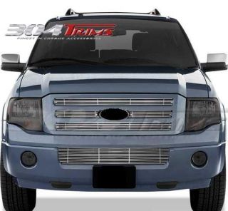 FITS FORD EXPEDITION 2007 2008 2009 2010 2011 CHROME BILLET GRILLE TOP 