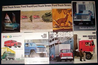 FORD Truck Semi F 500 F 600 1000 Truck Times 1967 Ranger II Concept 