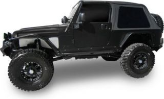 New Jeep Wrangler tj 97 06 Soft top Frameless Black