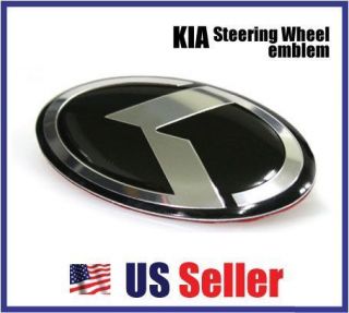 NEW KIA FORTE KOUP Steering Wheel K LOGO Emblem Coupe