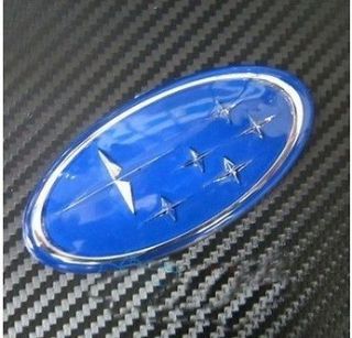 Cars chrome plated badge national emblem Subaru 3D logo