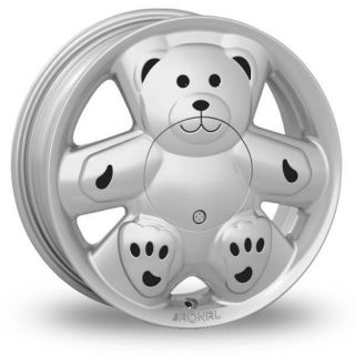 14 VW POLO 4 STUD Ronal URS Teddy Alloy Wheels & Tyres
