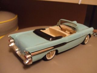 1957 Pontiac Star Chief Convertible Original Dealer Promo Model Car