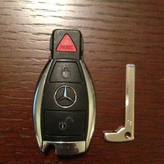 MERCEDES BENZ UNCUT REPLACEMENT SMARTKEY KEY KEYLESS ENTRY REMOTE FOB 