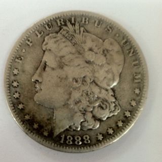 1888 O Morgan Silver Dollar