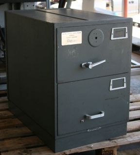 Mosler 2 Drawer Safe Cabinet SF 02