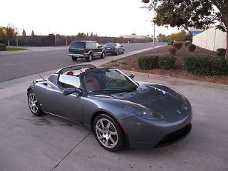 Tesla Tesla 2008 Tesla Roadster Signature 100 Edition damaged wrecked 