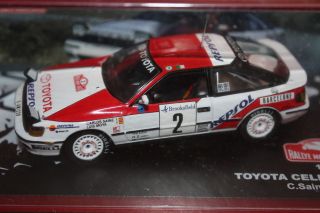 Toyota Celica GT4 WRC #2, Sainz 1st at 1991 Monte Carlo, IXO Altaya 1 