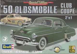 Revell 50 Oldsmobile Club Coupe Plastic Model Car Kit Scale 1/25 #85 