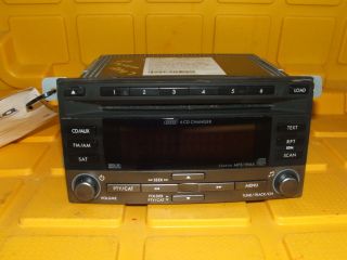 08 10 09 Subaru Impreza Radio CD Player  6 Disc WMA 2008 2009 2010 
