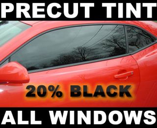 Toyota Tercel 2 Door 91 94 PreCut Window Tint  Black 20% VLT AUTO FILM