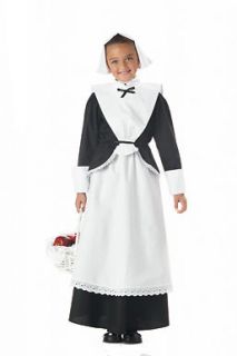 Pilgrim Girl Kids Halloween Costume