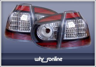 HELLA magic colour LED taillights VW Golf 5 MK5 rear lights black red 