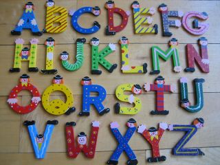 Sevi Clown Letters Alphabet Letter Made in Italy