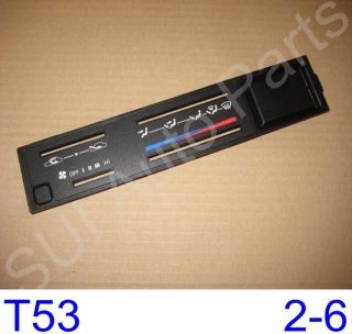Toyota Truck 4Runner Heater AC Face Plate Display New OEM (T53 