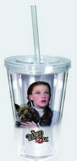 Wizard Of Oz Acrylic Tumbler Drinking Glass Dorothy & Toto
