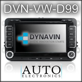 Dynavin DVN VW D99 Volkswagen VW Golf/Scirocco DVD/Navigation 